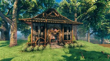 The Stone Storage Valheim Build
