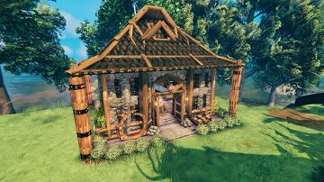 The Stone Storage Valheim Build