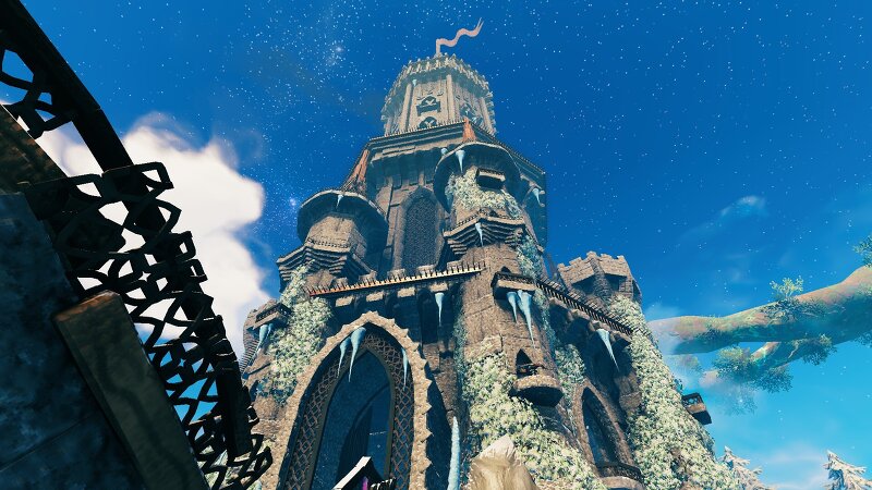 Skyja Spire - 324m Castle Tower - 35k Instances