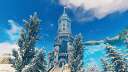 Skyja Spire - 324m Castle Tower - 35k Instances Valheim Build