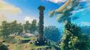 Feather Cape Base Jump Platform Valheim Build