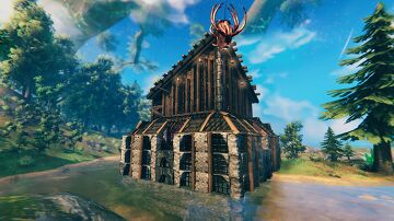 Not-So-Tiny-Home (fully decorated for 1-2 people) Valheim Build