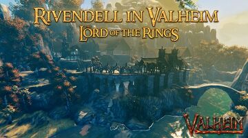 Rivendell Valheim Build