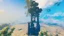 This Used To Be A Treehouse-But now its treeless =( Valheim Build