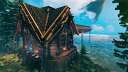 Himinbjörg; celestial home of Heimdallr Valheim Build