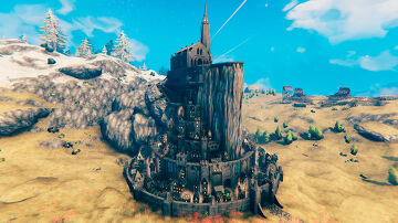 Pocket Minas Tirith for 4 hobbits =) (5800 inst) Valheim Build