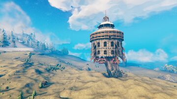 The Enterprise (Built in Vanilla Survival) Valheim Build