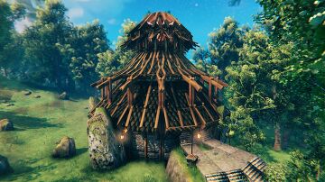 Rawcliffe Library Valheim Build