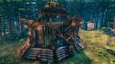 Valr Heimr (The Oval Home) Valheim Build