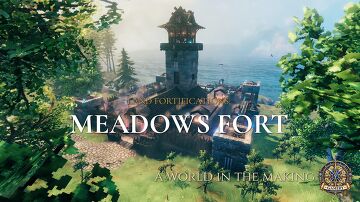 Land Fortifications: Meadows Fort Valheim Build