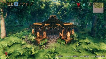Portal House Valheim Build