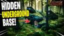 An Underground Base Hidden Deep in the Forest Valheim Build