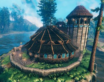Stone Watch Valheim Build