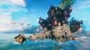 Medieval Bay Valheim Build