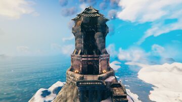 Solitary Tower Valheim Build