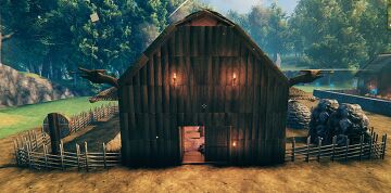 4 Part Rebuild Set -Duo Black Forest Home Valheim Build