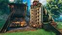 The Queen's Kitchen & Hatchery (fully automatic) Valheim Build