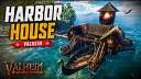 I Built a Cozy Harbor House by the Sea Valheim Build