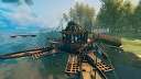 Seaside Tavern Port Valheim Build