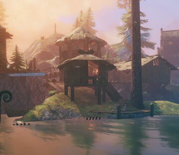 Frankheim - "The Tower" mall Valheim Build