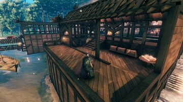 Mega Dock (read description) Valheim Build