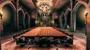 Feast hall & chandelier pre-feastnight