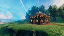 Small Meeting Hut Valheim Build