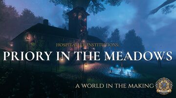 Hospitaller Institutions: Priory in the Meadows Valheim Build