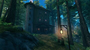 Fantasy Mansion Valheim Build